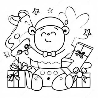 Kolorowanka Z Ekscytujacymi Prezentami Na 2 Urodziny 122867-57305