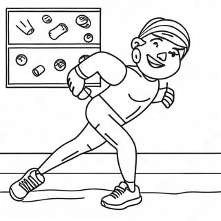 Kolorowanka Plakatu Z Wskazowkami Do Cwiczen 122969 57384