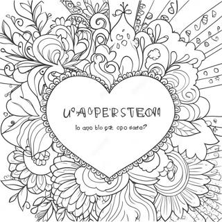 Kolorowanka Z Pozytywnymi Afirmacjami Na Temat Pewnosci Siebie 123042-57431