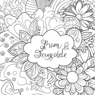 Kolorowanka Z Zabawnymi I Radosnymi Afirmacjami 123046-57445