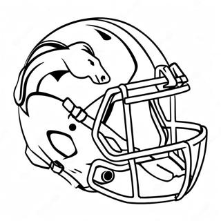 Kolorowanka Projektu Helmu Broncos 123097-57485