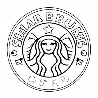 Urocza Kolorowanka Logo Starbucks 123173 57537
