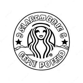 Urocza Kolorowanka Logo Starbucks 123173 57539