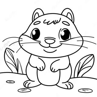 Szczesliwy Wiewiorka Z Usmiechem Kolorowanka 123818 58042