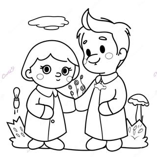 Kolorowanka Z Troskliwymi Przyjaciolmi 124100 58268