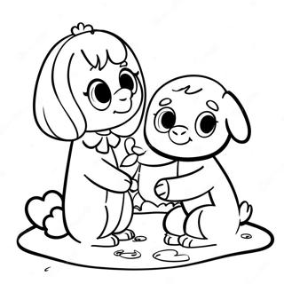 Kolorowanka Z Troskliwymi Przyjaciolmi 124100 58358