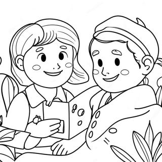 Kolorowanka Z Troskliwymi Przyjaciolmi 124100 58359