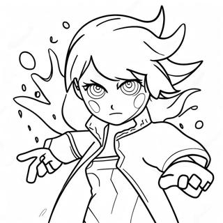 Kolorowanka Mocy Lodu I Ognia Todorokiego 124255-58479