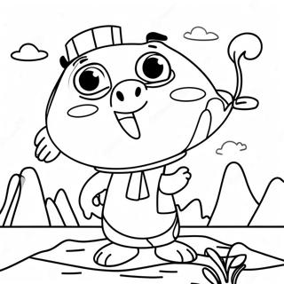 Kolorowanka Skipper W Zabawnej Przygodzie 124410-58597