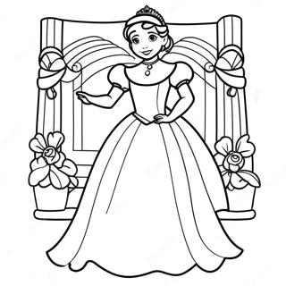 Kolorowanka Pieknej Ksiezniczki Anastazji 124562-58705