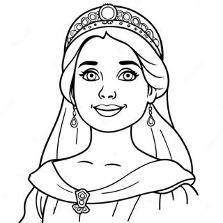 Kolorowanka Pieknej Ksiezniczki Anastazji 124562-58706