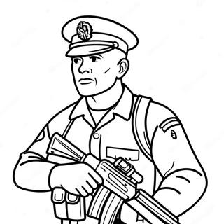 Odwazny Zolnierz W Walce Kolorowanka 125208 59215