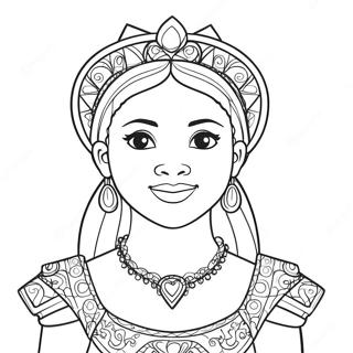 Odwazna Czarna Ksiezniczka Kolorowanka 125285 59273