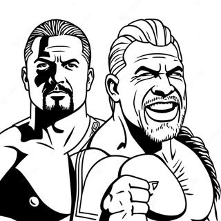Supergwiazdy Wwe W Akcji Kolorowanka 125360-59325