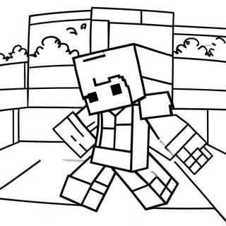 Minecraft Steve Kolorowanki