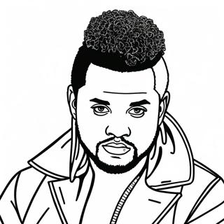 Kolorowanka Z The Weeknd 126468-60183