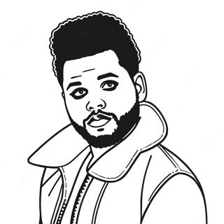 Kolorowanka Z The Weeknd 126468-60184