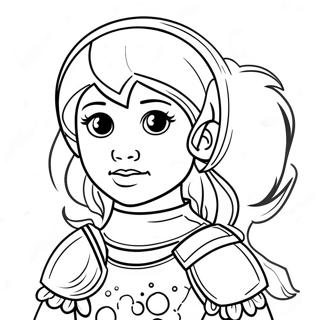 Kolorowanka Bezwzgledna Dziewczyna W Zbroi Boga 126911-60532