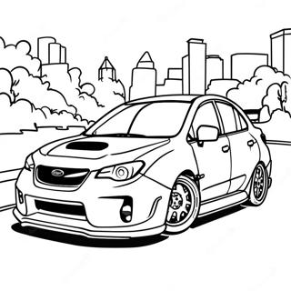 Wyscigi Subaru Wrx Kolorowanka 126987 60591