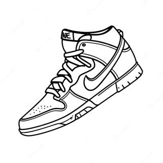 Kolorowanka Nike Dunks 128196-61652