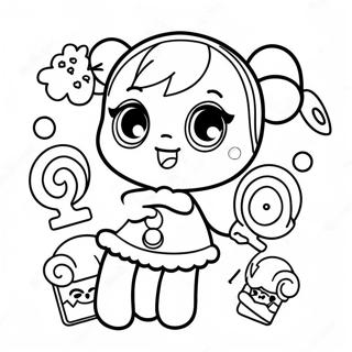 Kolorowanka Z Lol Omg Candylicious 128687-62030