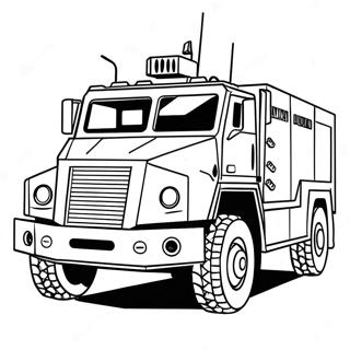 Kolorowanka Z Opancerzonym Wozem Swat 128868 62175