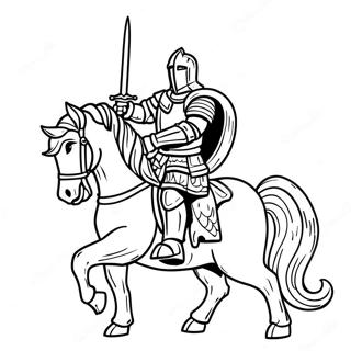 Kolorowanka Odwagi Dzielnego Rycerza 129072 62335