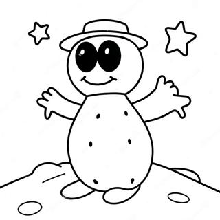 Kolorowanka Marzycielskiego Sandmana Z Gwiazdami 129968-63036