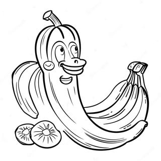 Banana Eats Kolorowanki