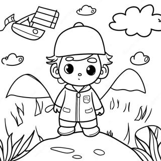 Kolorowanka Z Malymi Ludzmi W Przygod 130715-63619