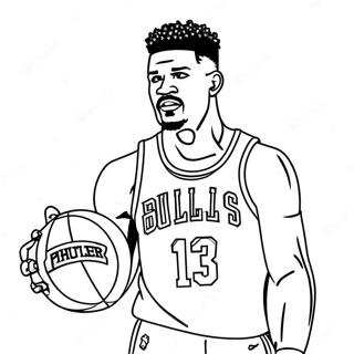 Jimmy Butler Kolorowanki