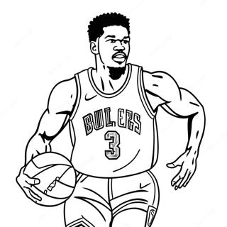 Jimmy Butler W Akcji Kolorowanka 131359 64113