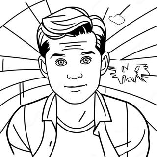 Tom Holland Jako Peter Parker Kolorowanka 132081-64681