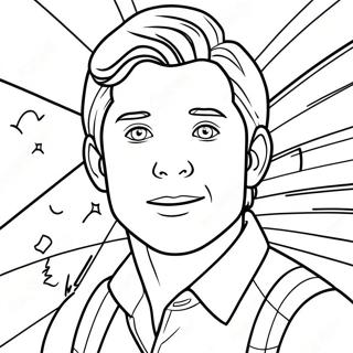 Tom Holland Jako Peter Parker Kolorowanka 132081-64682