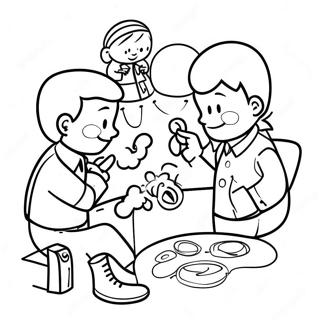 Kolorowanka Z Kreatywnymi Aktywnosciami Wspolpracy 132361-64896