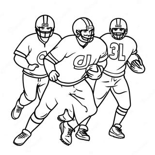 Kolorowanka Z Energetycznymi Sportami Druzynowymi 132363-64903