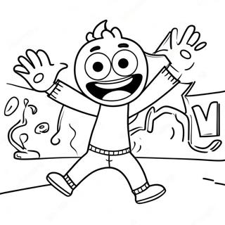 Kolorowanka Z Zabawnymi Ruchami Gonoodle 132567-65058