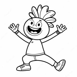 Kolorowanka Z Zabawnymi Ruchami Gonoodle 132567-65060