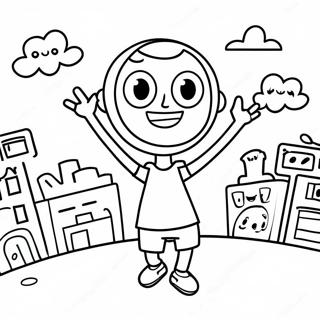 Kolorowanka Z Aktywnymi Dziecmi Gonoodle 132568-65061