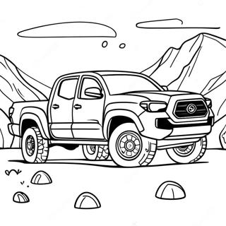 Przygoda Z Toyota Tacoma Kolorowanka 132746-65196