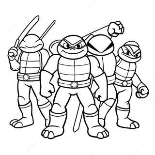 Wzlot Tmnt Kolorowanki