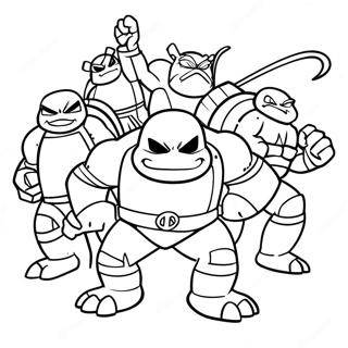 Wzlot Tmnt Na Kolorowance 133183-65526
