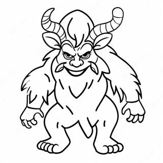 Krampus Kolorowanki