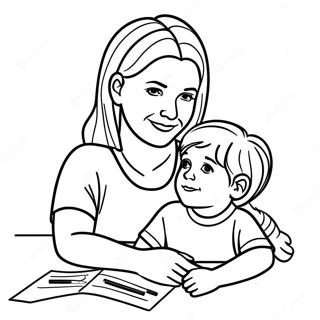 Kolorowanka Kreatywna Mama I Syn 134115-66258