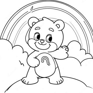 Kolorowanka Kolorowych Misiow Opiekunow W Teczy 134189 66309