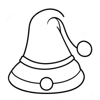 Kolorowanka Z Czapka Swiateczna 134212-66324