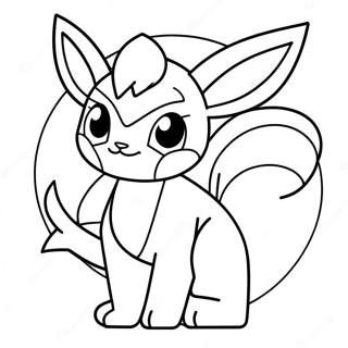 Glaceon Kolorowanki