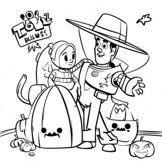 Kolorowanka Z Toy Story Na Halloween 135109-67022