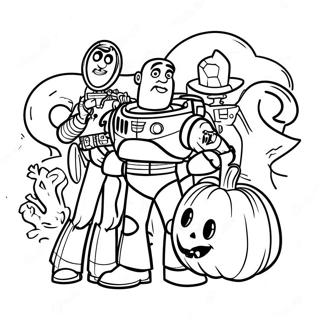 Kolorowanka Z Toy Story Na Halloween 135109-67023