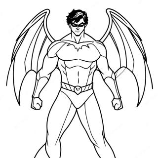 Nightwing Wings Of Fire Kolorowanki